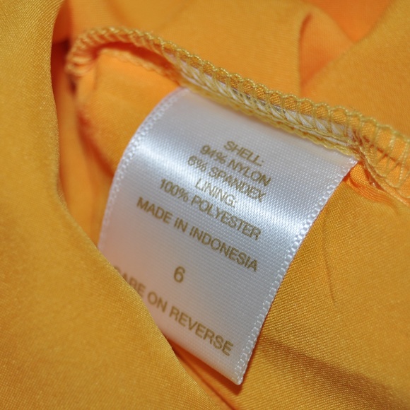 EVA MENDES x NY&CO Yellow Maria Lace Dress [F8] - Picture 6 of 7